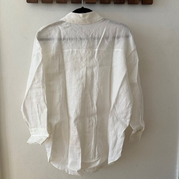 Zara Linen Shirt - Picture 2 of 3